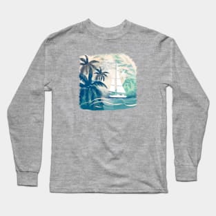 Tropical voyage Long Sleeve T-Shirt